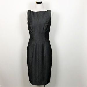 Cache Contour Sheath Bodycon Dress denim